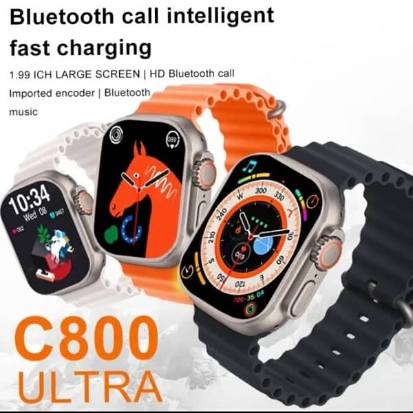 New ultra watch C 800 waterproof with guarantee 1