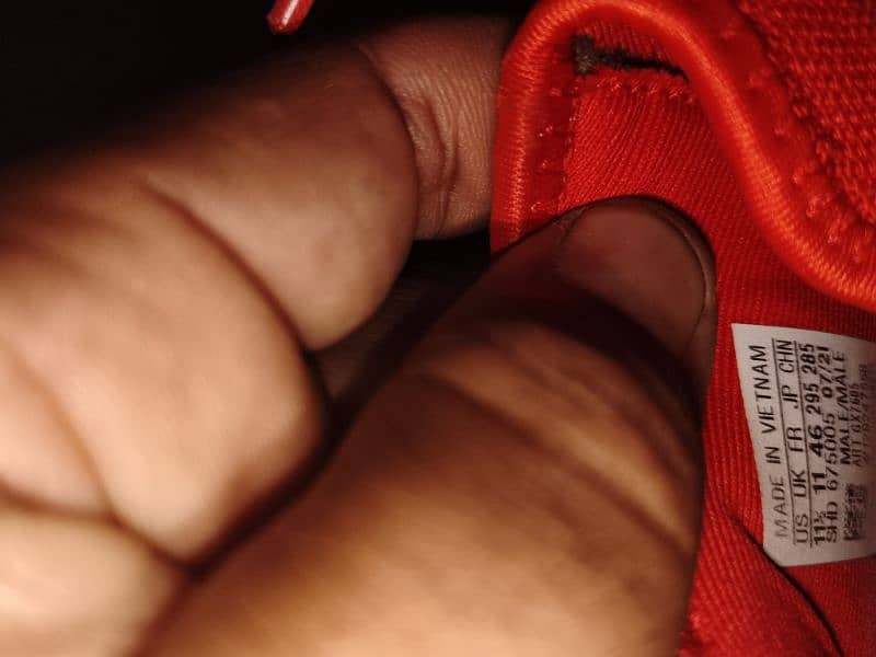 Addidas Red colour shoes 1