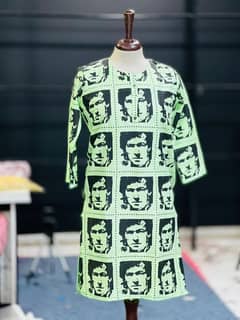 Supreme Leader Khan logo Printed Kurta Shirts available