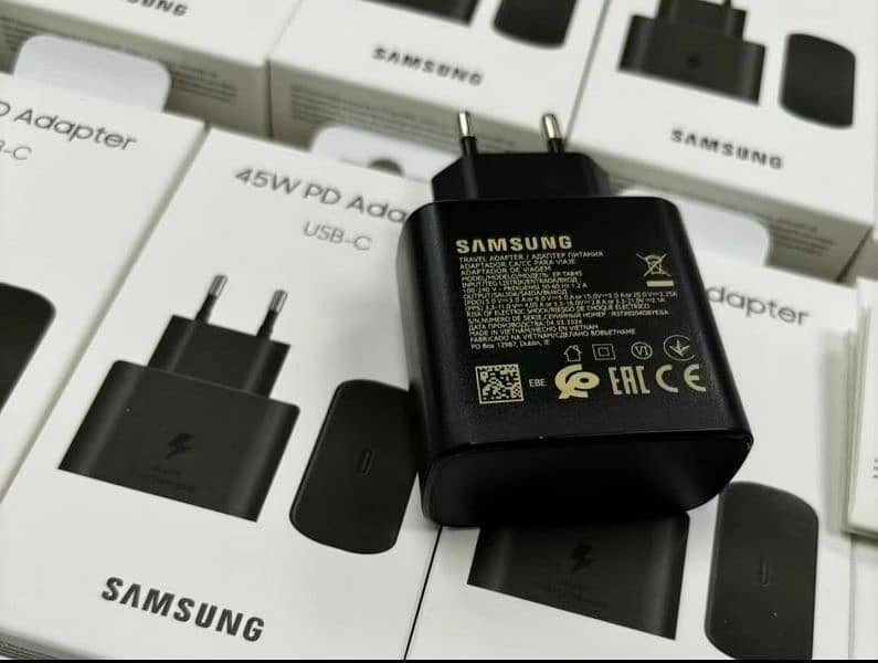 Samsung 45W Original Super Fast Charger Galaxy S25 S24 s23 S22 Ultra 0