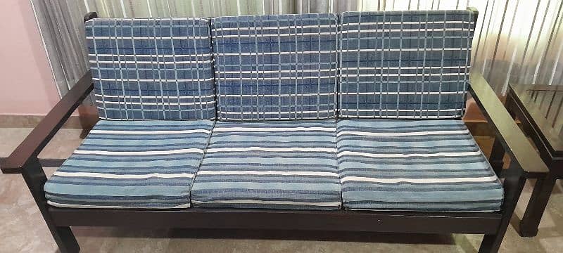 5 Seater Sofa Set with two side tables 0