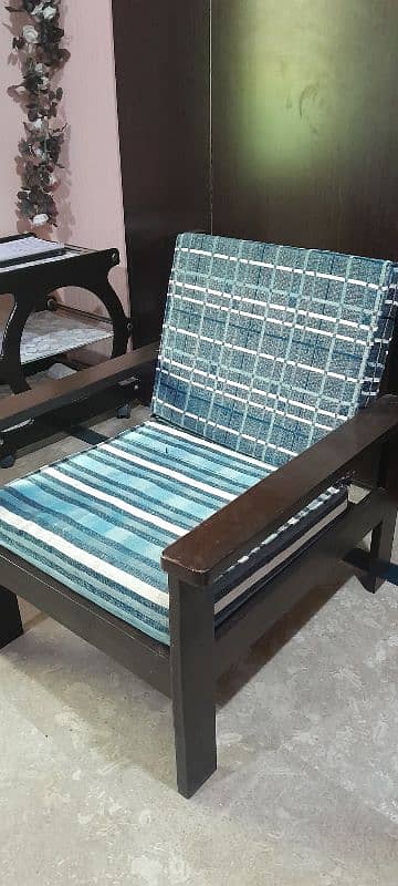 5 Seater Sofa Set with two side tables 4