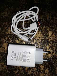 infinix Note 40 Original Charger 45w All Round Super Charge
