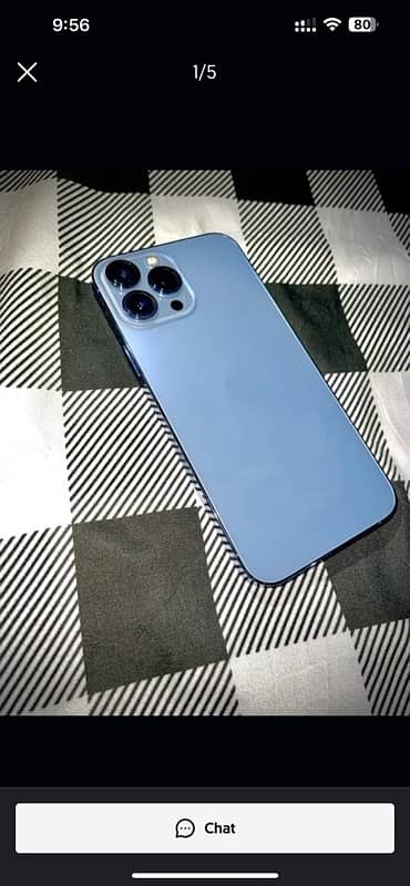 Iphone 13 Pro Max 128Gb PTA HK Model 0