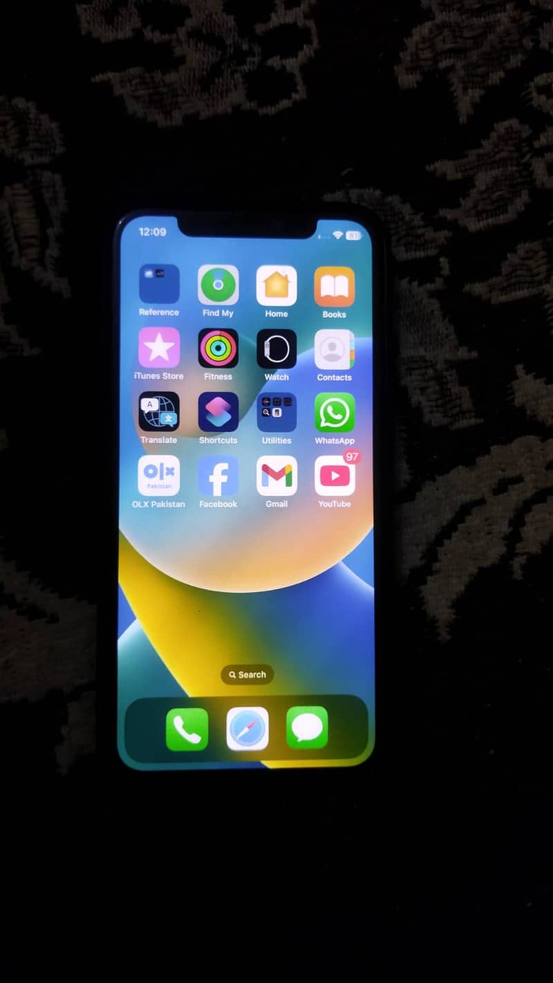 Iphone x 256gb face id ok truetone on all on no fault 5