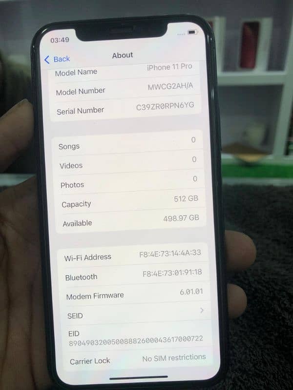 iphone 11 pro 512 gb non fu 7
