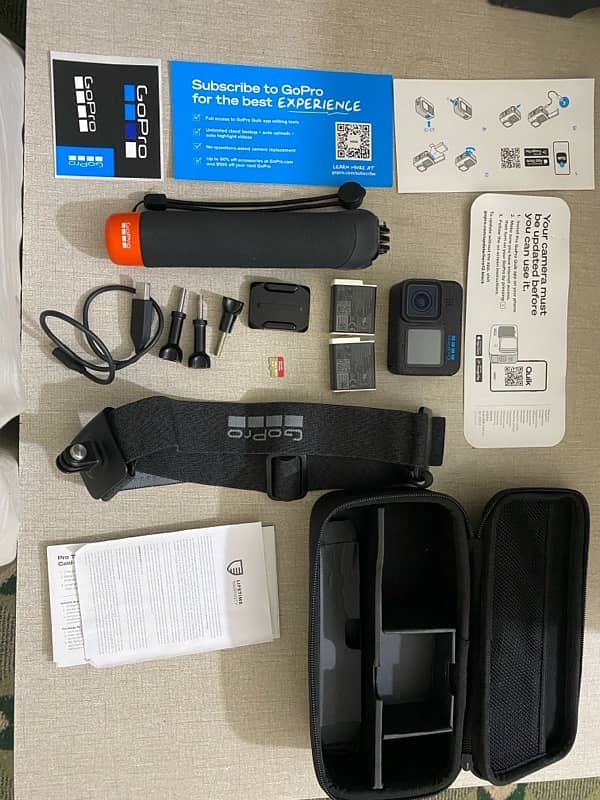 Gopro Hero 12 , Brand New with Complete Accessories 8