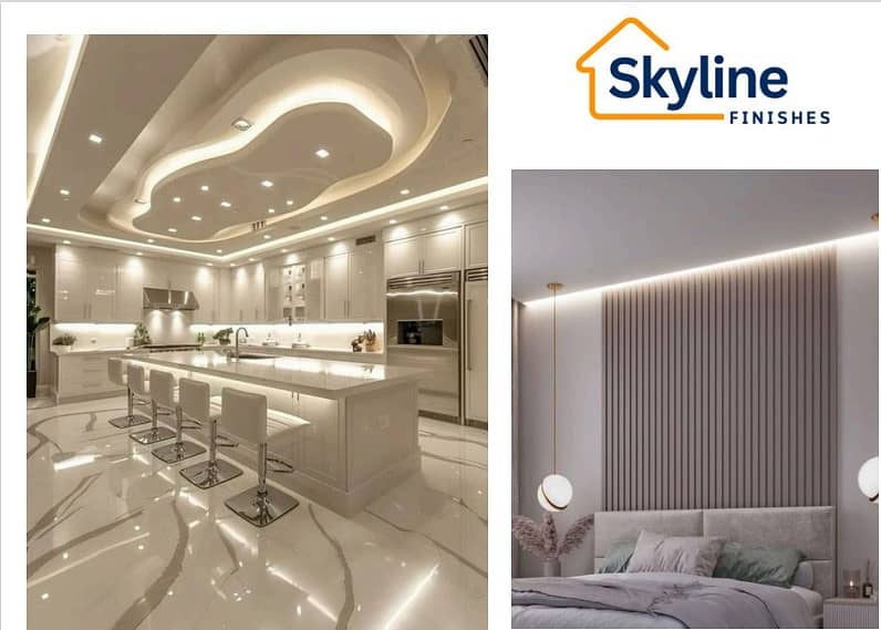POP Ceiling,False Ceiling,Office Ceiling,Gypsum ceiling 9