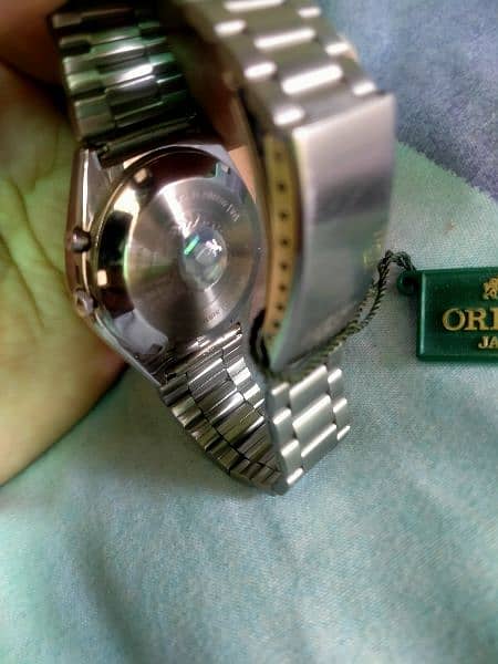 ORIENT japani 3 star crystal Automatic watch Almost in new condition 2