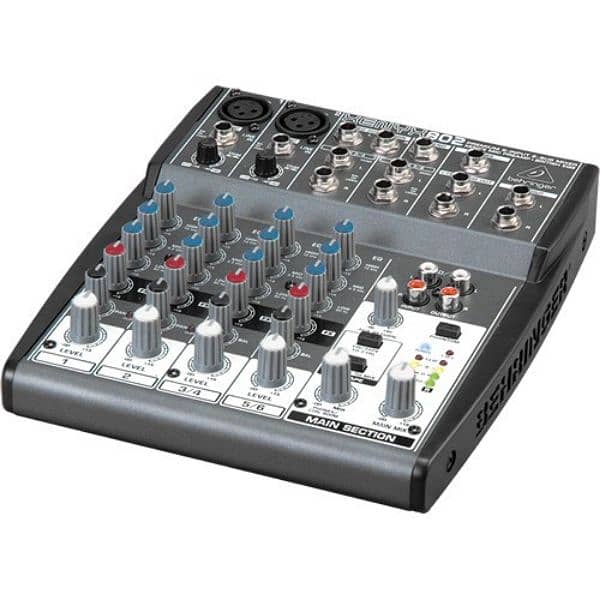 behringer audio mixer channel 802 0