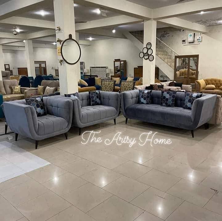 sofa set | L shape sofa | Wooden sofa | Velvet sofa | Luxury sofa 13