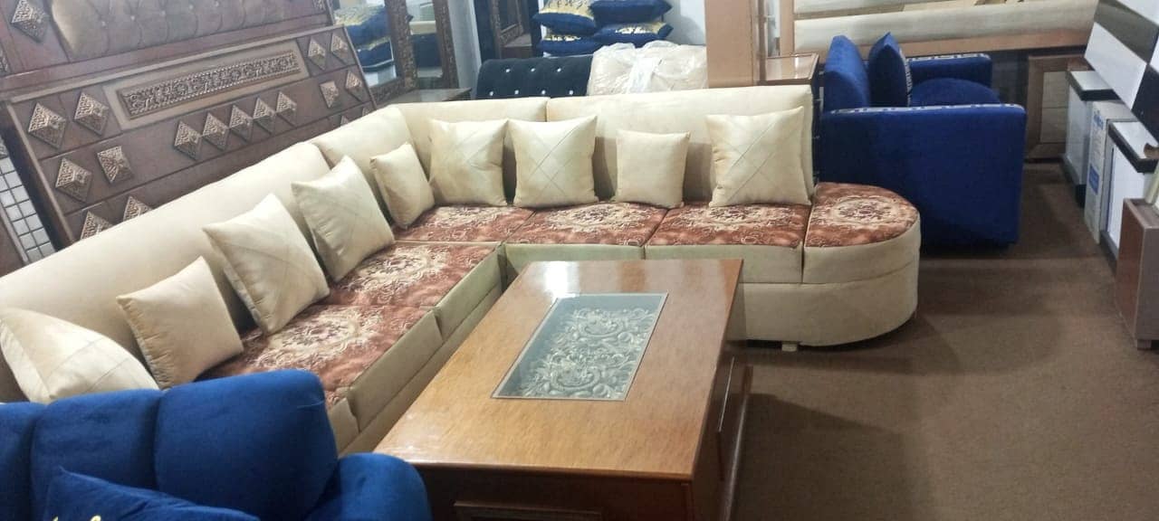 sofa set | L shape sofa | Wooden sofa | Velvet sofa | Luxury sofa 19