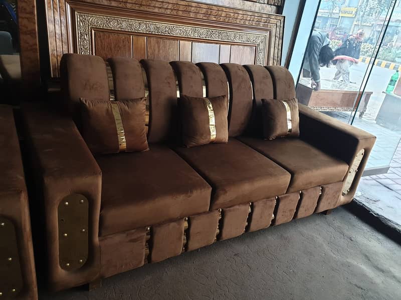 sofa set | L shape sofa | Wooden sofa | Velvet sofa | Luxury sofa 4