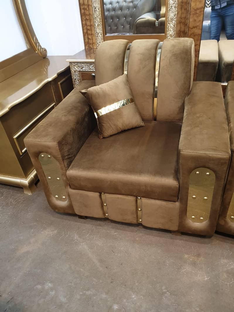 sofa set | L shape sofa | Wooden sofa | Velvet sofa | Luxury sofa 9