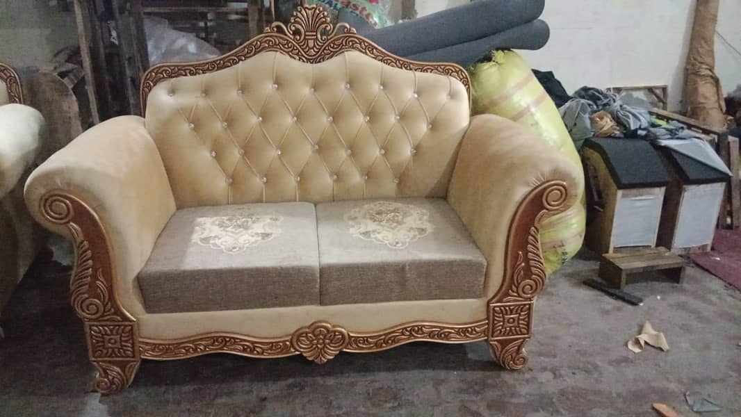 sofa set | L shape sofa | Wooden sofa | Velvet sofa | Luxury sofa 12