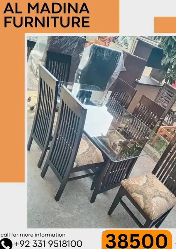 Dining Table/Dining Chair/Six Seater/Eight Seater/Center Tables 4
