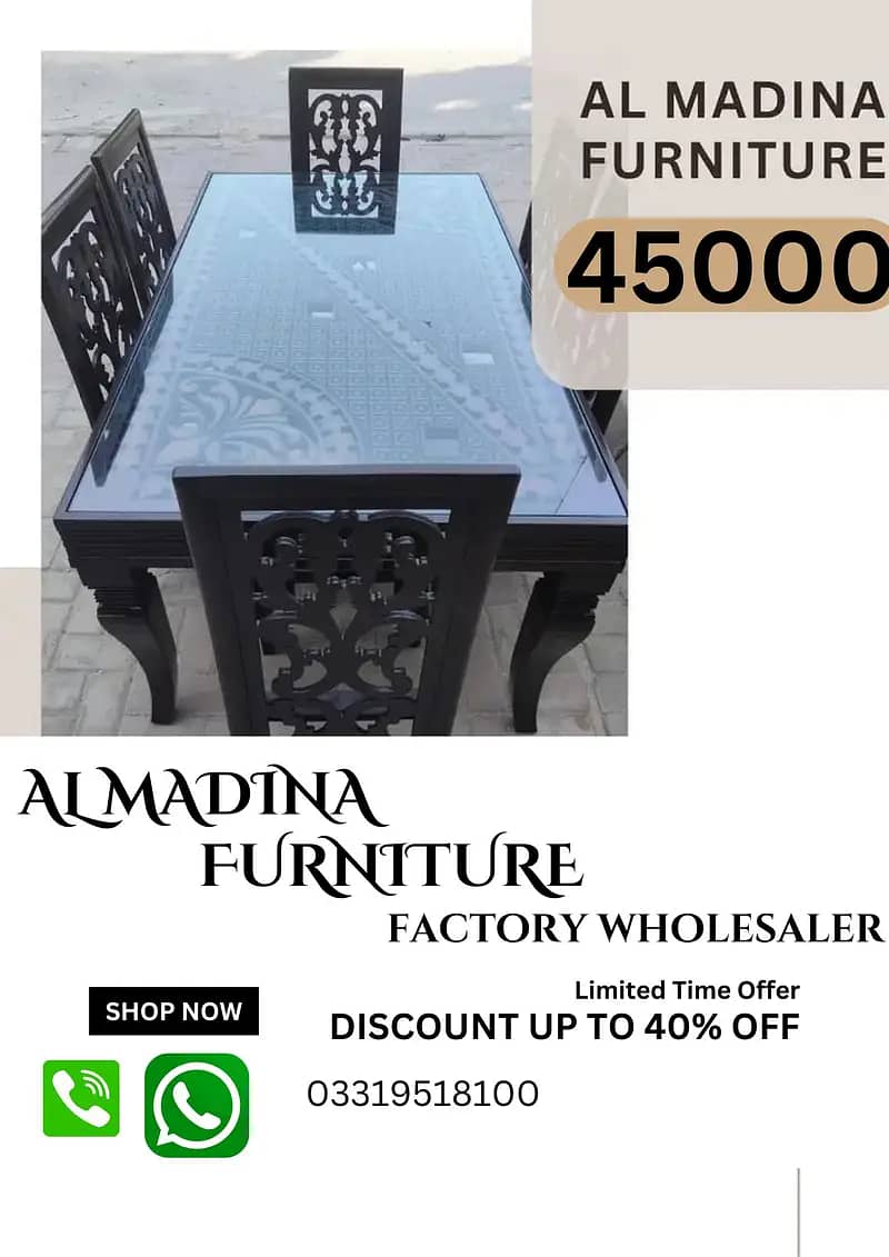 Dining Table/Dining Chair/Six Seater/Eight Seater/Center Tables 7