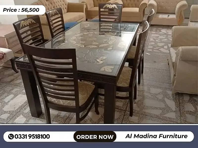 Dining Table/Dining Chair/Six Seater/Eight Seater/Center Tables 11