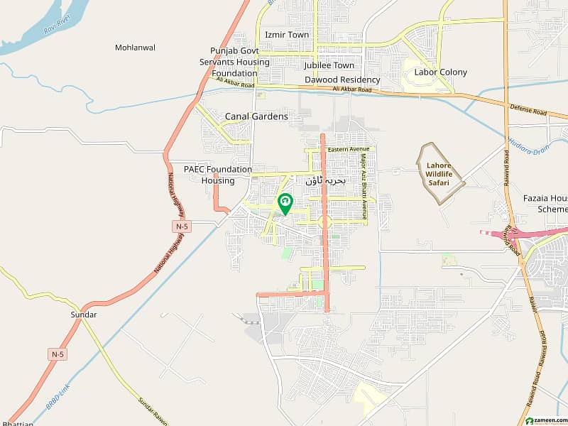 Residential Plot Of 5 Marla In Bahria Town - Block BB Is Available 0