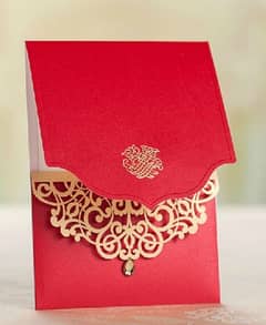 Wedding cards , Nikkah cards , Best Price in Karachi.