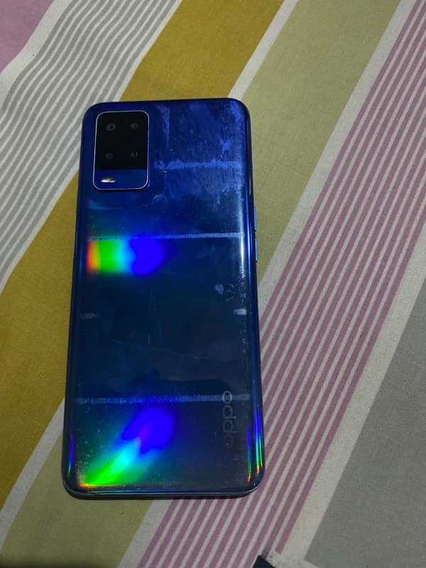 oppo a54 4/128 10/9 condition with box 3