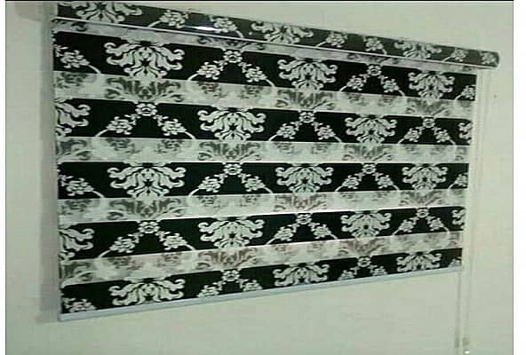 Remote control curtains Plain curtains roller blinds window blinds 8