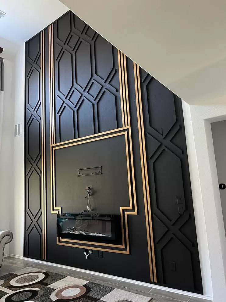 wpvc wall panels/windows blinds/office false ceiling/wallpapers/ epoxy 7