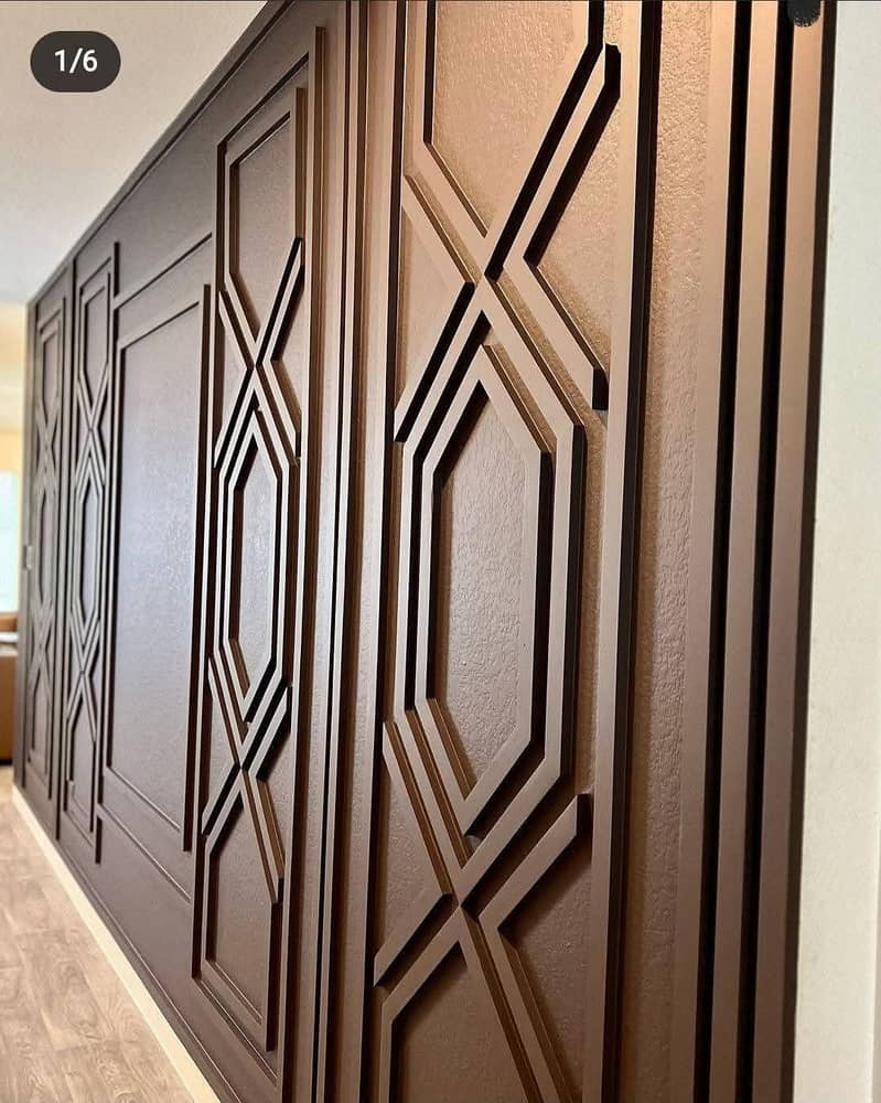 wpvc wall panels/windows blinds/office false ceiling/wallpapers/ epoxy 8
