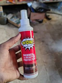 Spray for cleaning