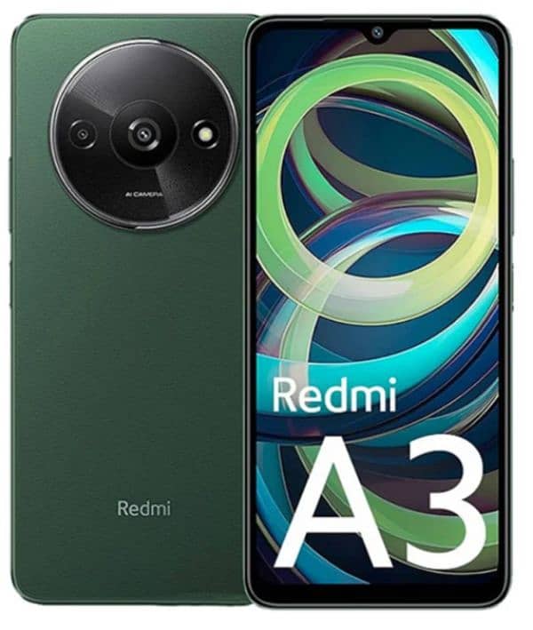 Redmi a3 forest green colour 0