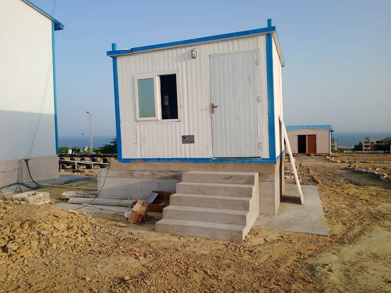 cafe container office container porta cabin prefab cabin guard room 14