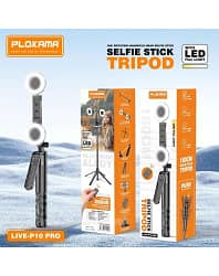 SELFIE STICK R1S 70CM and AUTO FACE TRACKING GIMBA 6