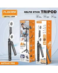 SELFIE STICK R1S 70CM and AUTO FACE TRACKING GIMBA 10