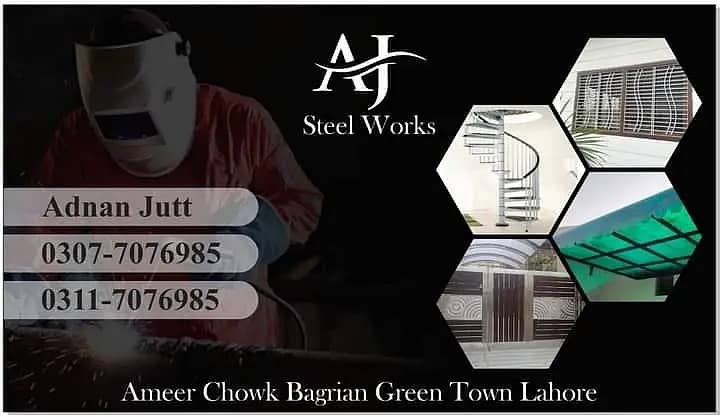 Welding work, CNC Work, Siron windows, Steel works, CNC Stair, Grill 0