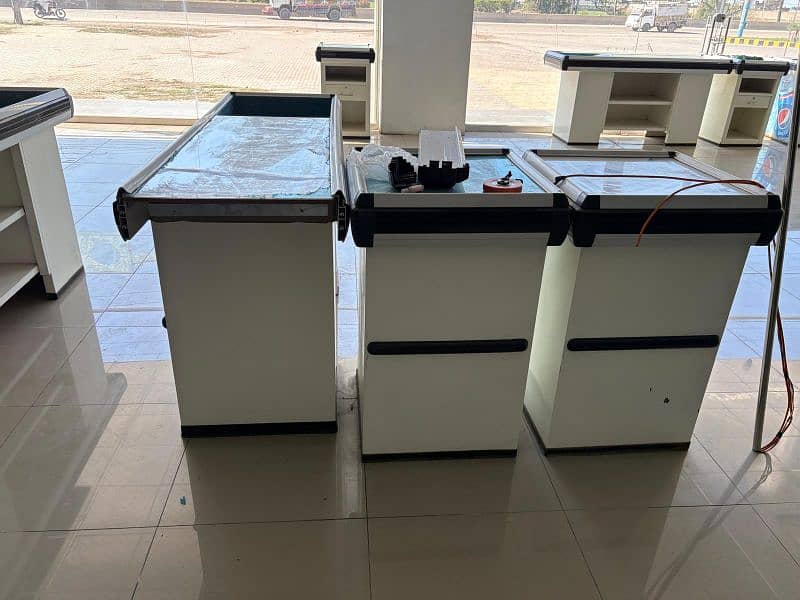 supermarket racks and counters 2