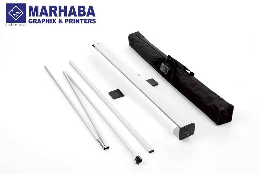 Standee, Display Stands, Banner Flex, Non tear Printing/Rollup Stand 12