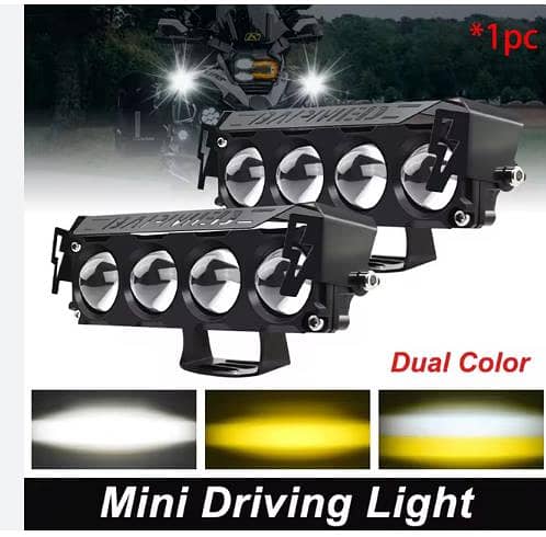 Led light 4 lens projector 1