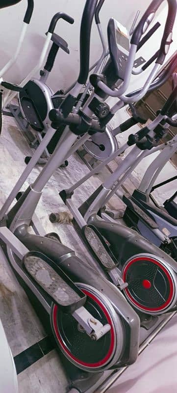 exercise cycle elliptical cross trainer magnetic upright bike gym 3