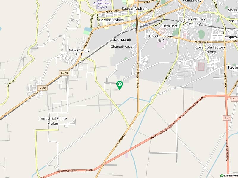 5 Marla Residential Plot Is Available For Sale On Installment In Multan Bosan Road Dream Garden Housing Society 0