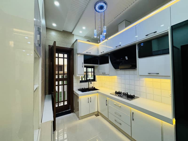5 Marla Ultra Advance Modern Smart Features Designer Brand New House Meeting With Direct Owner 12