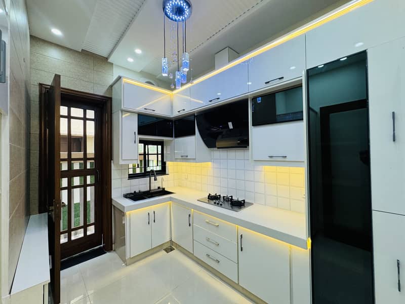 5 Marla Ultra Advance Modern Smart Features Designer Brand New House Meeting With Direct Owner 13