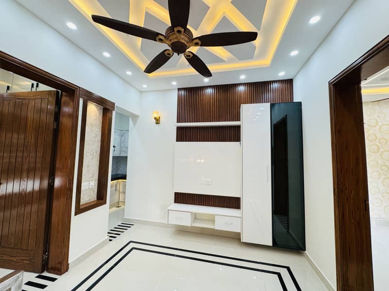 5 Marla Ultra Advance Modern Smart Features Designer Brand New House Meeting With Direct Owner 14
