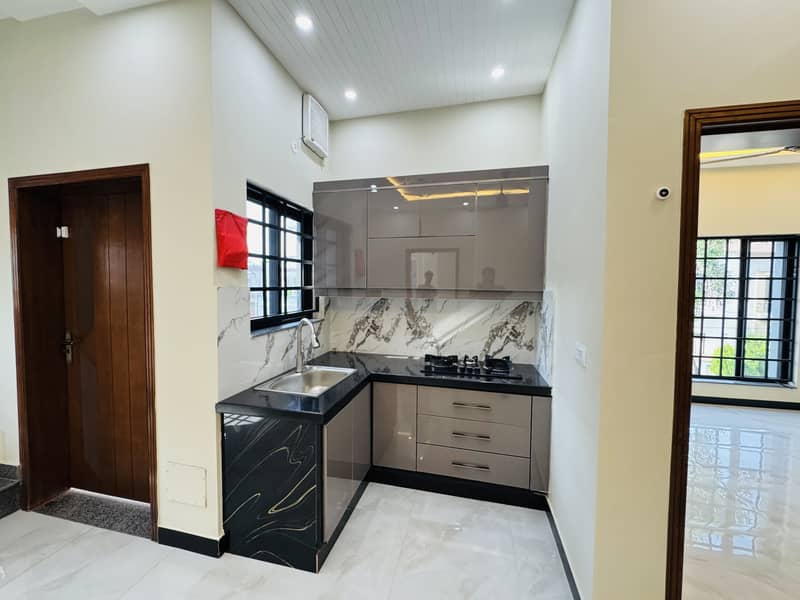 7 Marla Ultra Advance Modern Smart Features Designer Brand New House Available for sale Meeting With Direct Owner 5