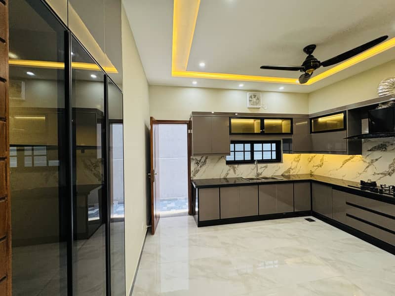 7 Marla Ultra Advance Modern Smart Features Designer Brand New House Available for sale Meeting With Direct Owner 14