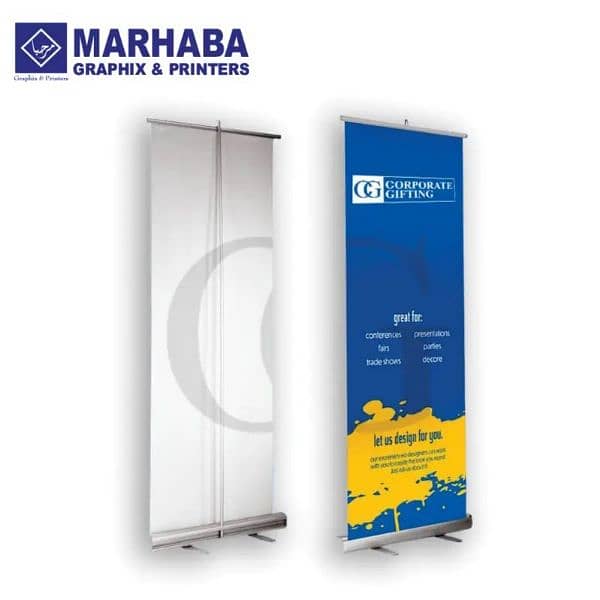 Rollup Standee/Standy, Display Stands, Banner Flex, Non tear Printing 2