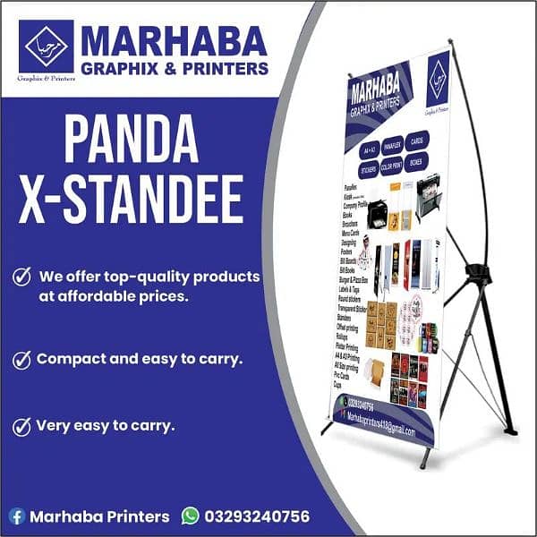 Rollup Standee/Standy, Display Stands, Banner Flex, Non tear Printing 4