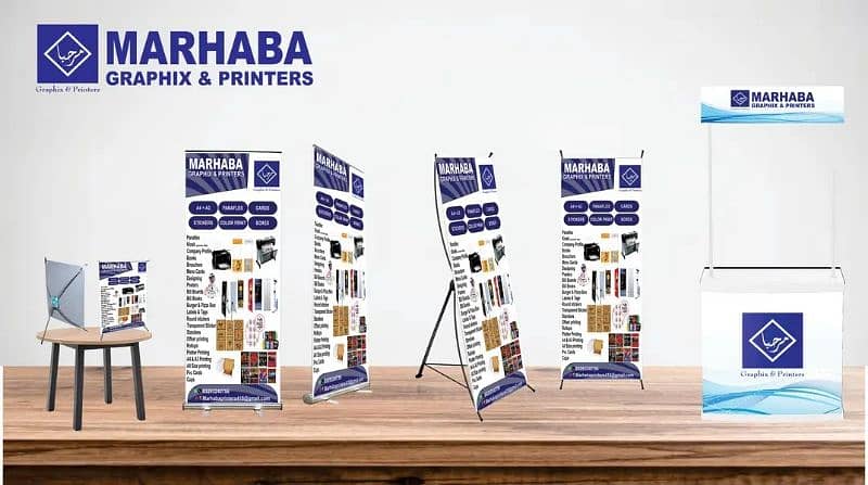 Rollup Standee/Standy, Display Stands, Banner Flex, Non tear Printing 8