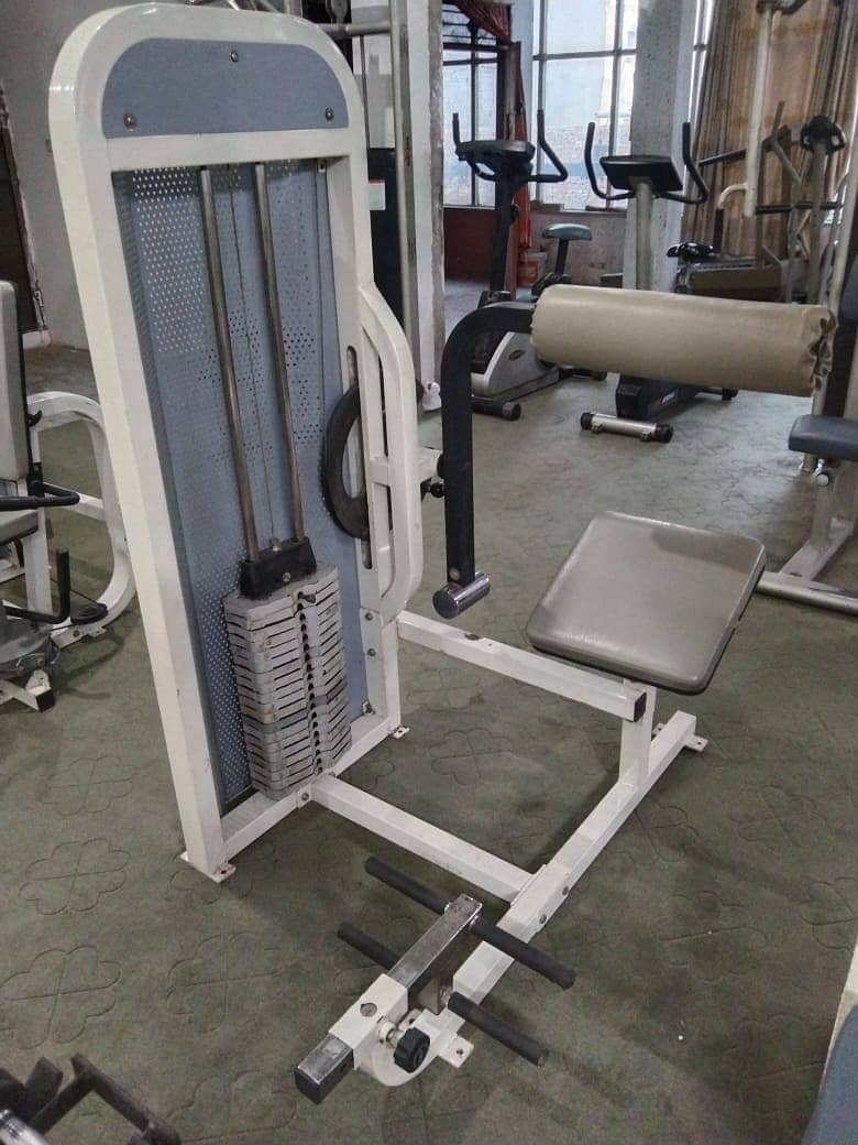 Full Gym Setup|Five station| Leg press|Crunch machine|Abductor machine 4
