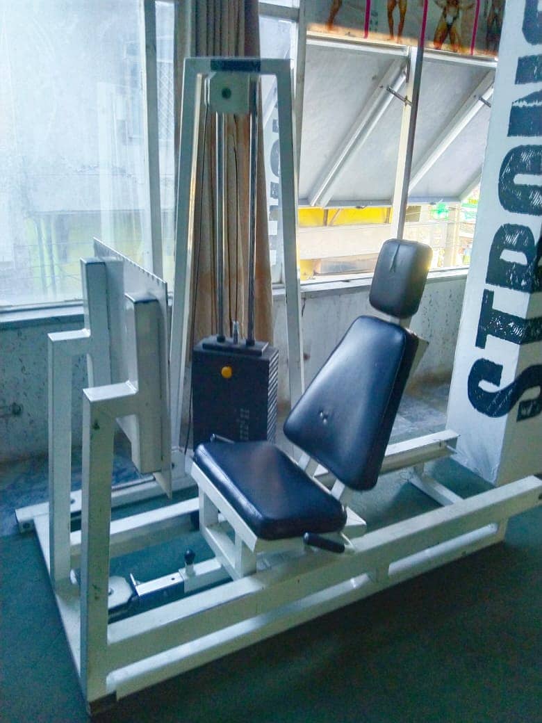 Full Gym Setup|Five station| Leg press|Crunch machine|Abductor machine 6
