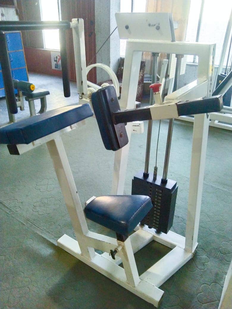 Full Gym Setup|Five station| Leg press|Crunch machine|Abductor machine 9